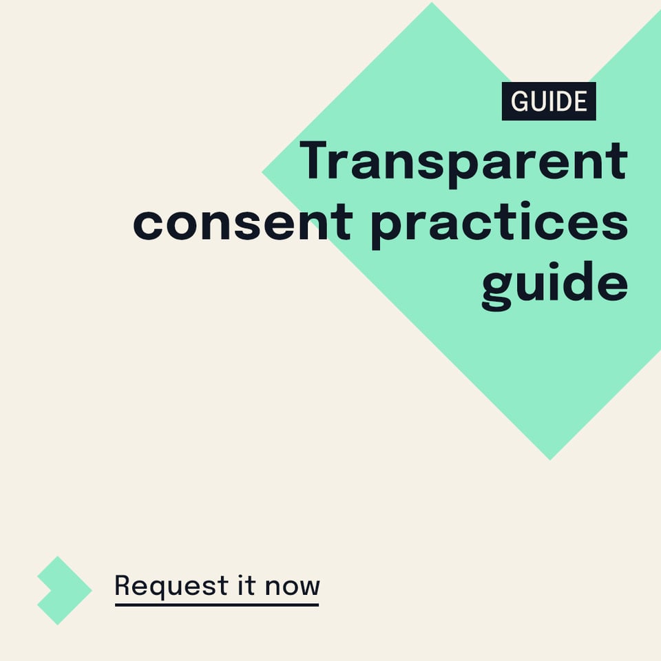 Transparent consent practices guide