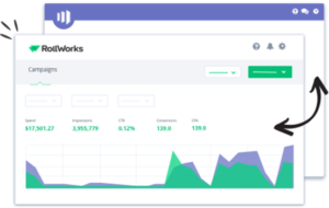 Screenshot of rollwork platform