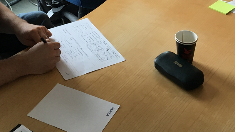 designing process picture