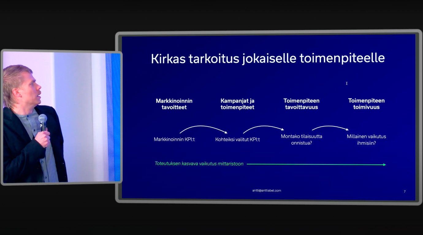 4 webinaari - Kirkas tarkoitus jokaiselle toimenpiteelle